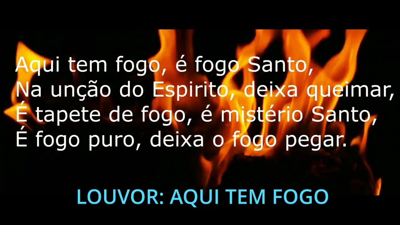 LOUVOR AQUI TEM FOGO