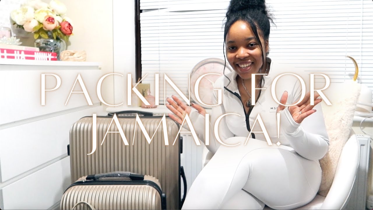 IN-DEPTH PACK WITH ME FOR JAMAICA + TRY ON HAUL | JORDAN MARIAA