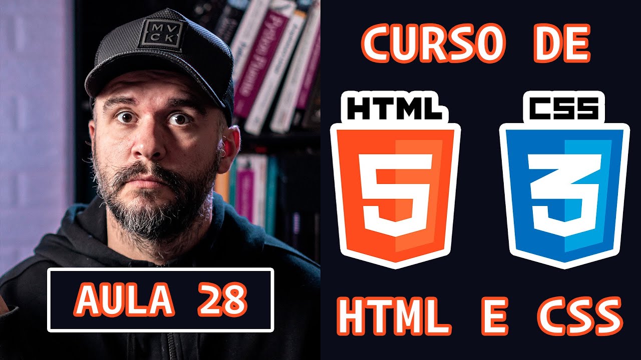 Position relative, absolute, fixed e sticky + z-index - Curso de HTML e CSS - Aula 28