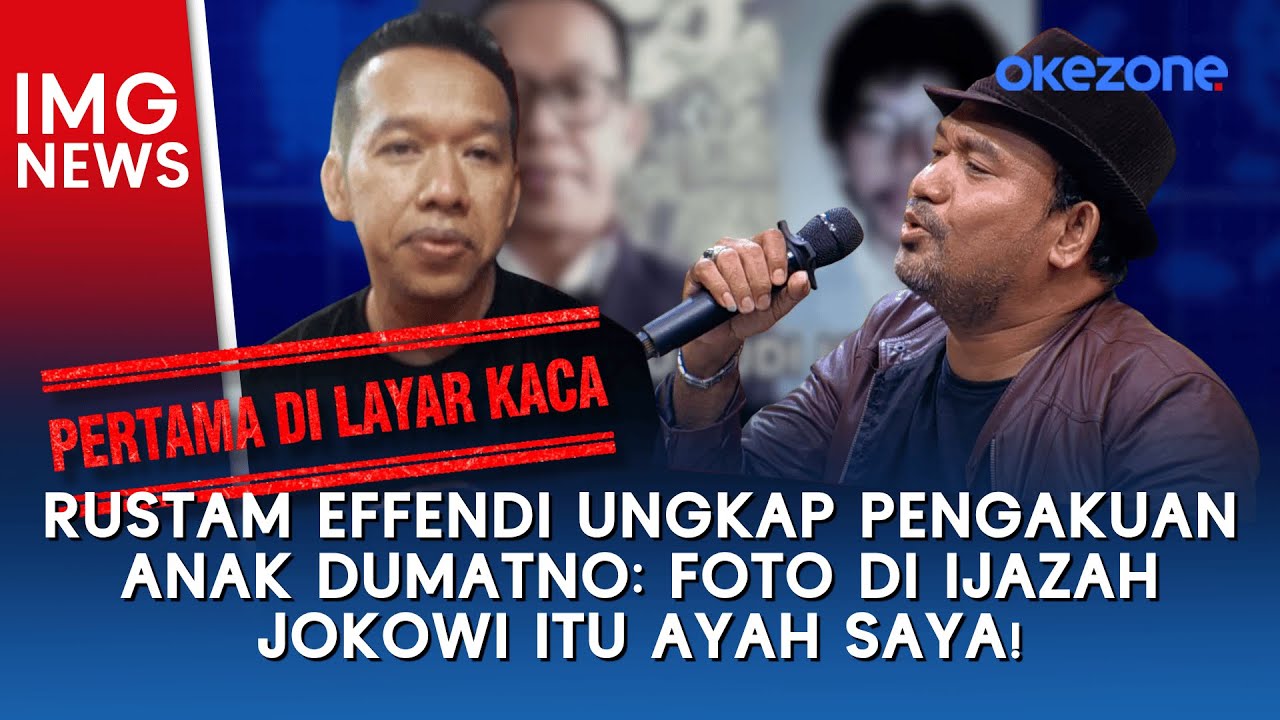 Rustam Effendi Ungkap Pengakuan Anak Dumatno: Foto di Ijazah Jokowi Itu Ayah Saya | Rakyat Bersuara