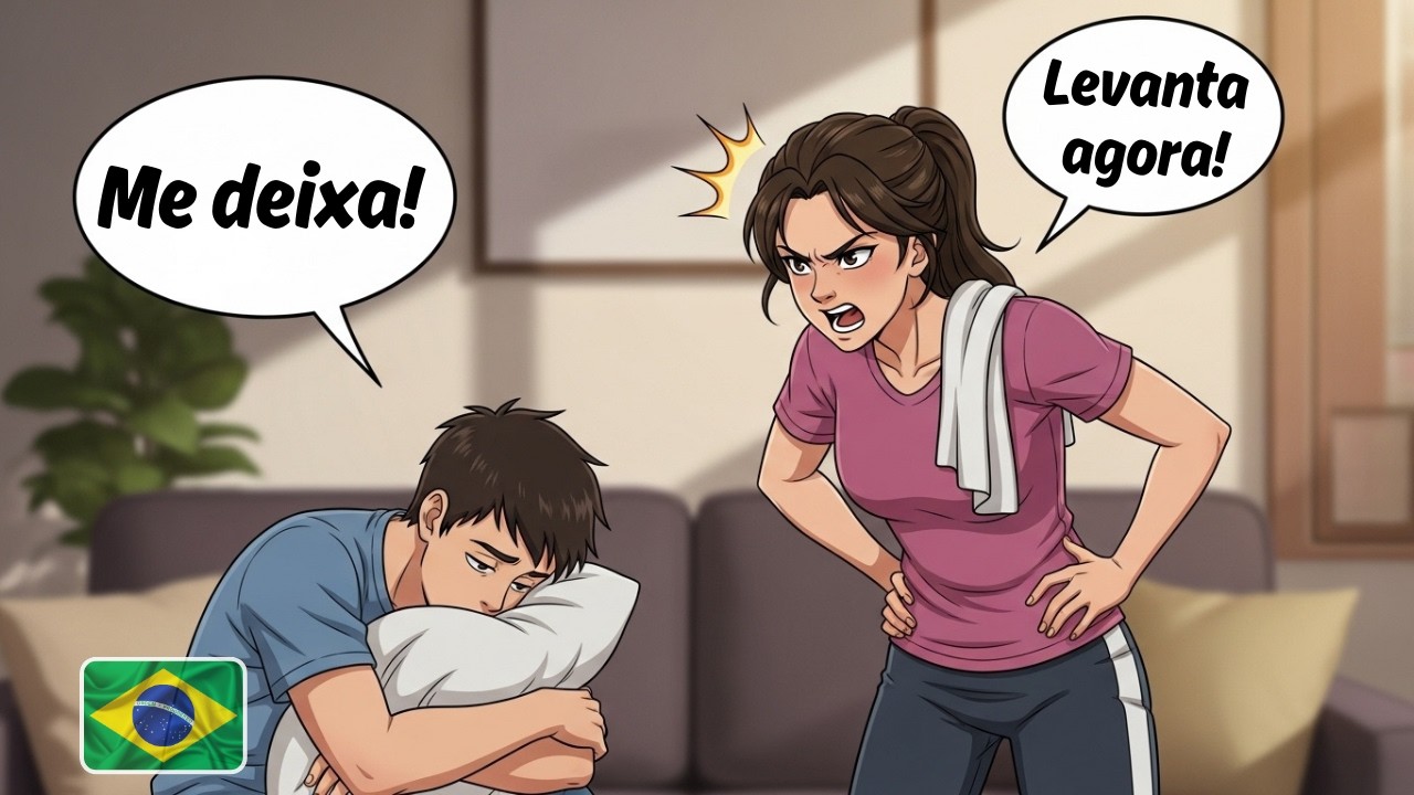 Brazilian Portuguese Conversations | 10 Everyday Dialogues for Beginners (Mistakes & Apologies)