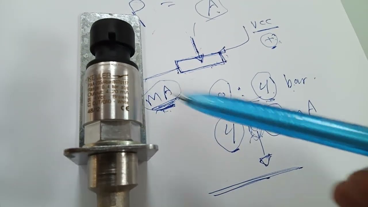 Pressure sensor  0 : 4 bar _ حساس الضغط 