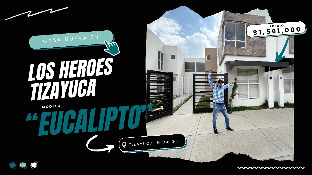 🏠 Casa increíble en privada-Tizayuca Hidalgo