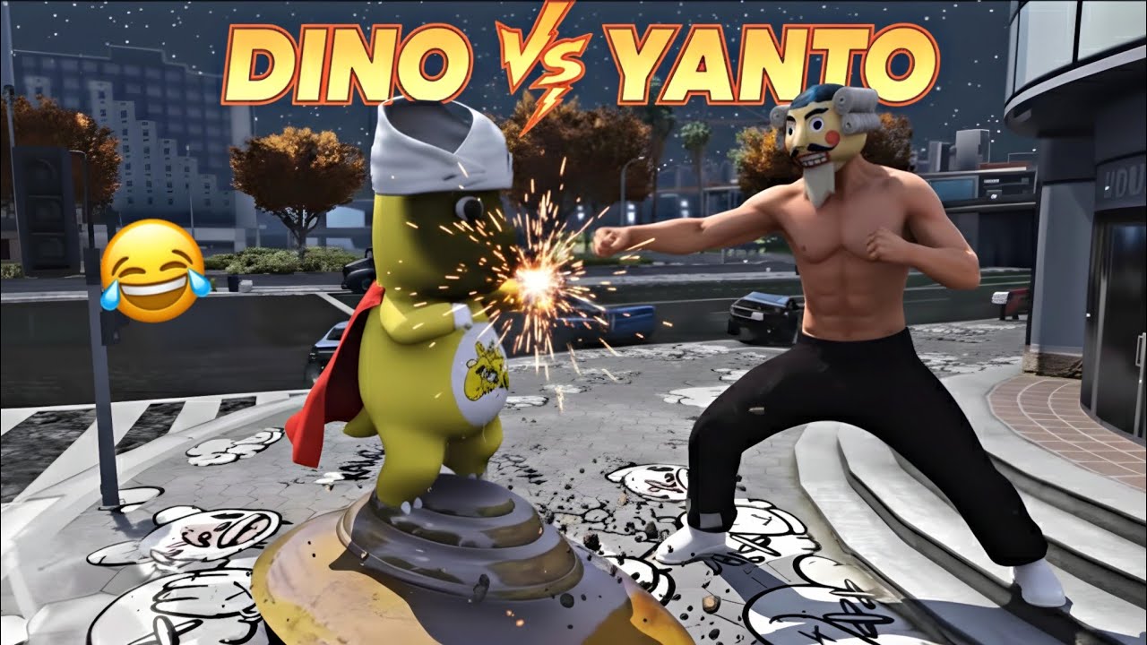 DINO IRENG VS MOBIL KEONG YANTO
