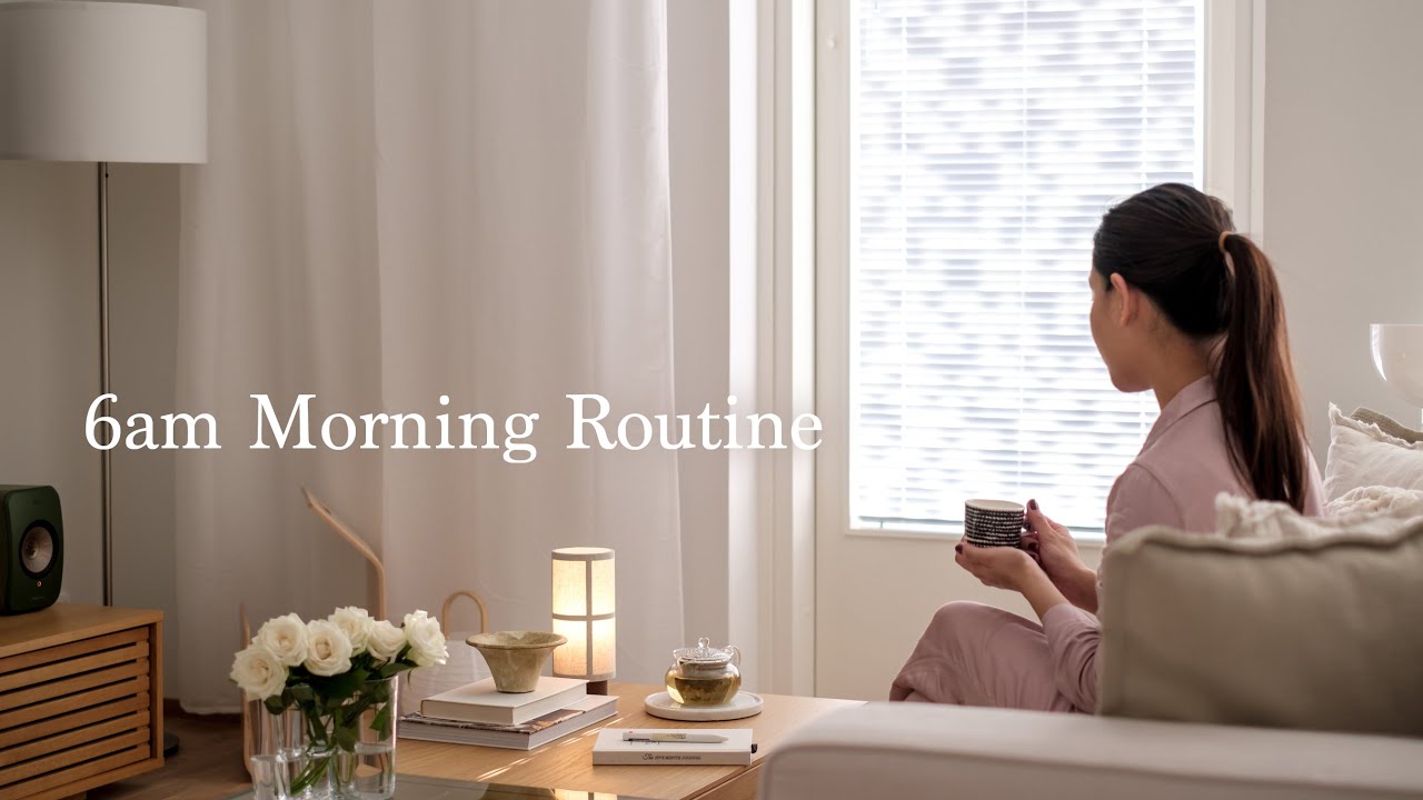 6 AM Diaries I Good habits and rituals to start the day right I Slow living