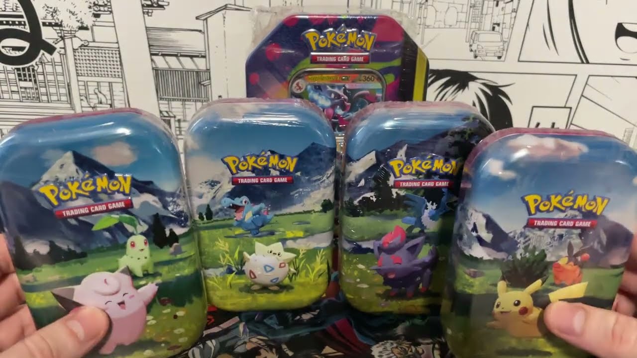 Mega Charizard X Tin + 4 Ascended Heroes Tins Opening 🔥