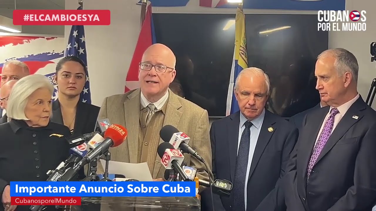 Congresistas y la Asamblea de la Resistencia Cubana dan anuncio clave sobre Cuba