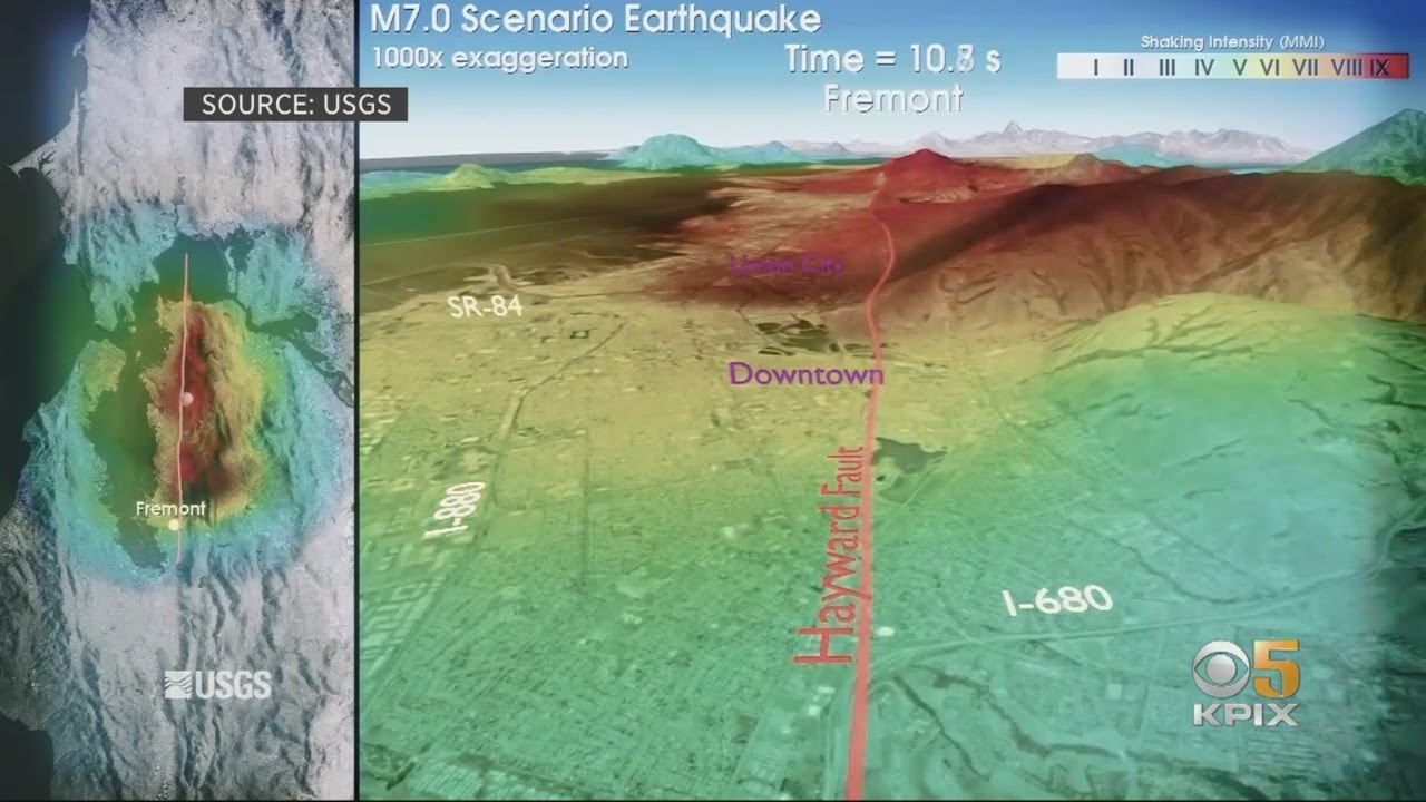 USGS Seismic Hazard Map Shows Increased Risks in East Bay, San Jose