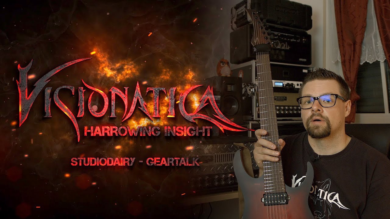 Visionatica &bull; #studiodiary #guitartalk Manuel Buhl // Harrowing Insight