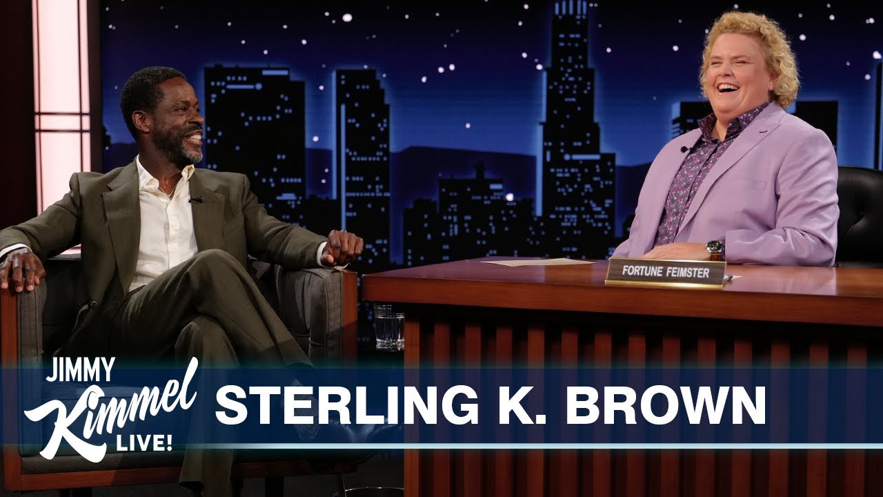Sterling K. Brown on His Steamy Shower Scene in Paradise & His Mother-In-Law Not Liking Him