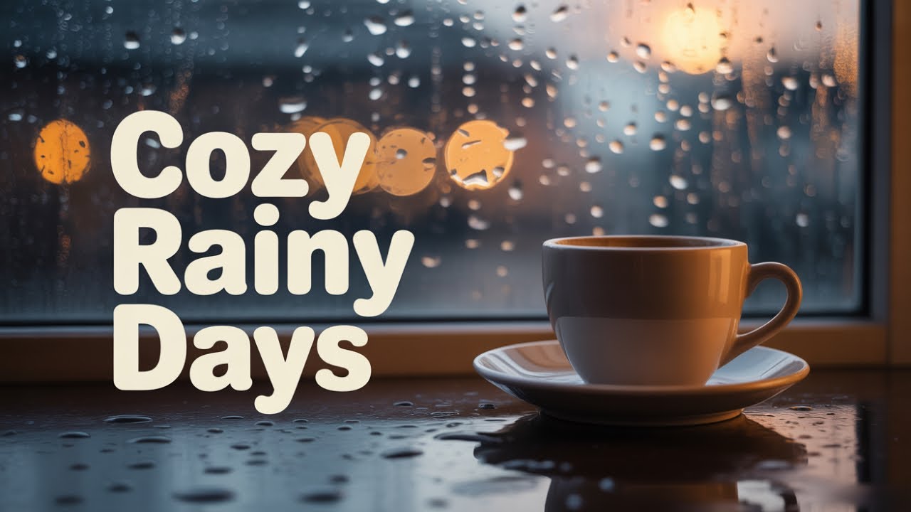 Rainy Lofi Cafe ☕ Chill Hip Hop for Focus, Reading & Relaxing