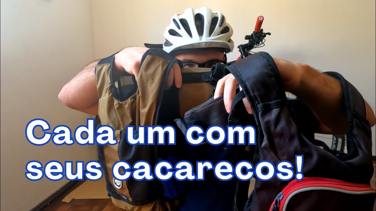 Como você leva os ”cacarecos” no pedal?