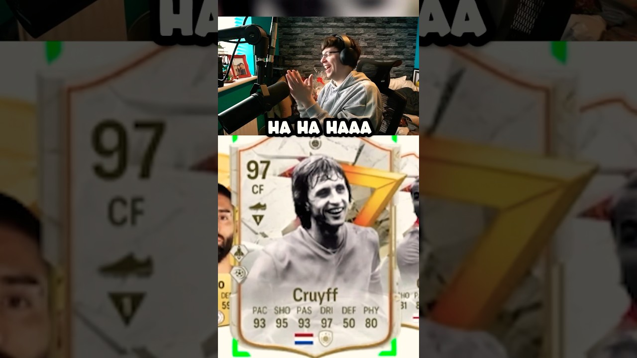 97 Голазо Легенда Круифф в FC 24!