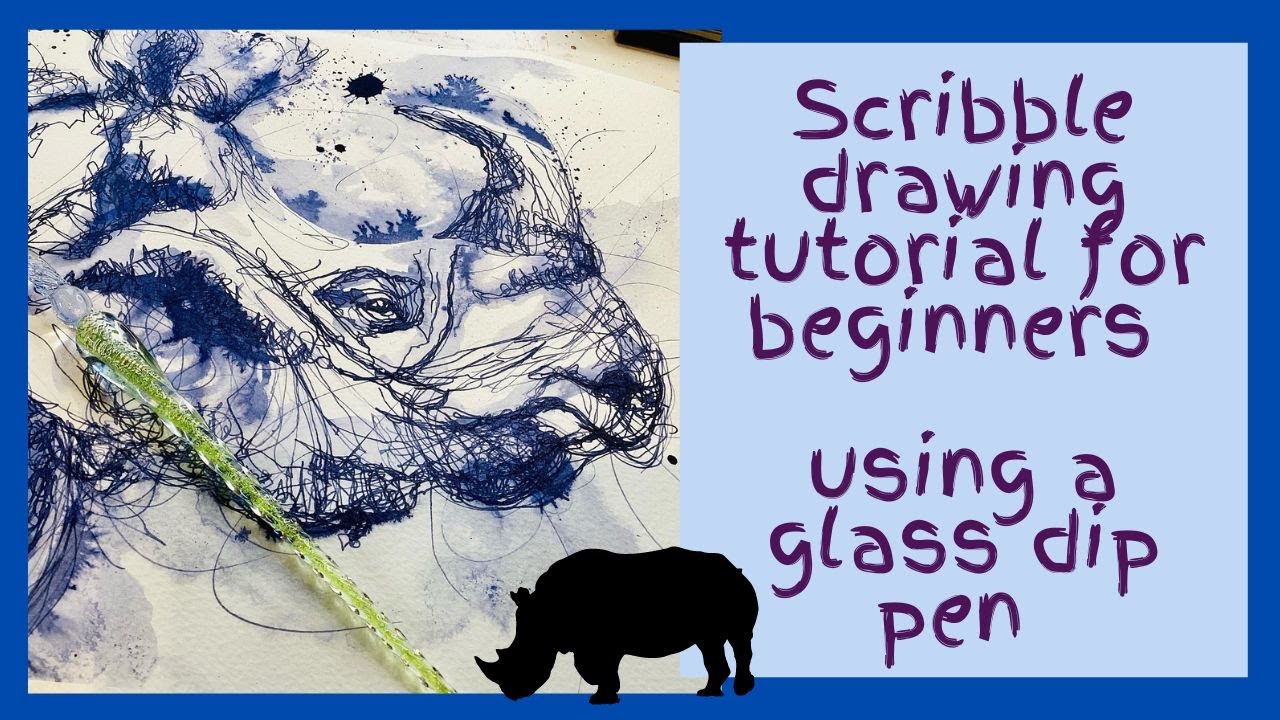 Scribble drawing tutorial for beginners