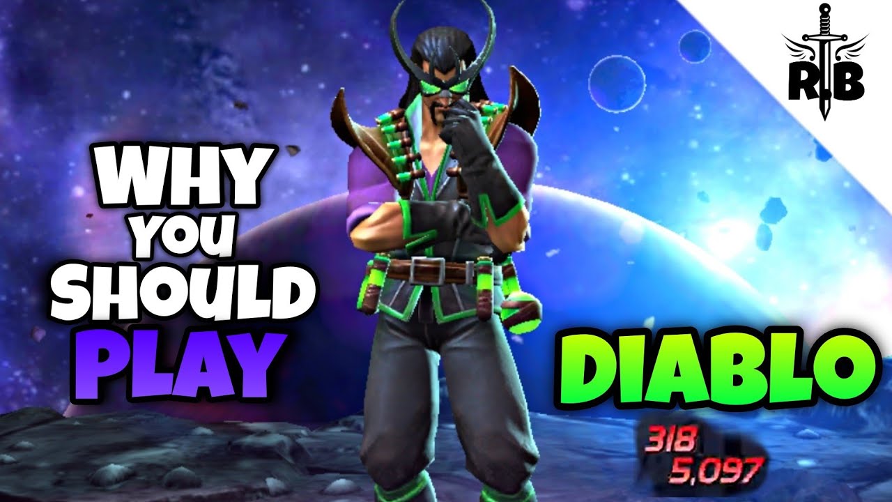 This Is Why You Should Play Diablo In Marvel Contest Of Champions || Mcoc Champion Review
