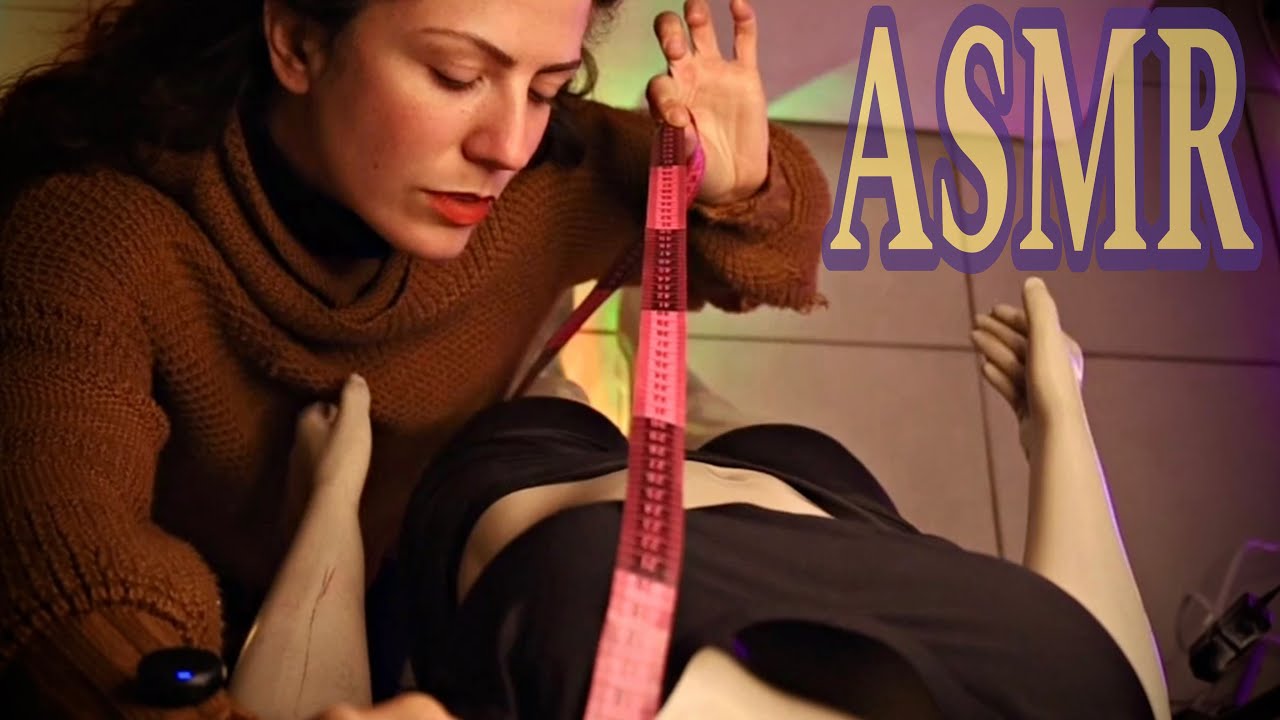 ASMR | COSTUREIRA TE MEDINDO E AJUSTANDO SUA ROUPA 