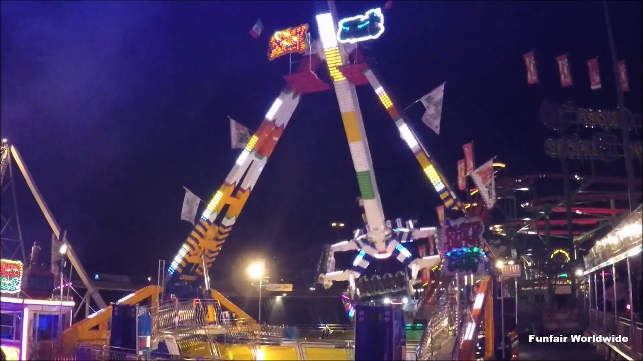 BLACK OUT: The Thrilling Loopfighter Ride at Fiera di Morti Perugia 2016 🇮🇹
