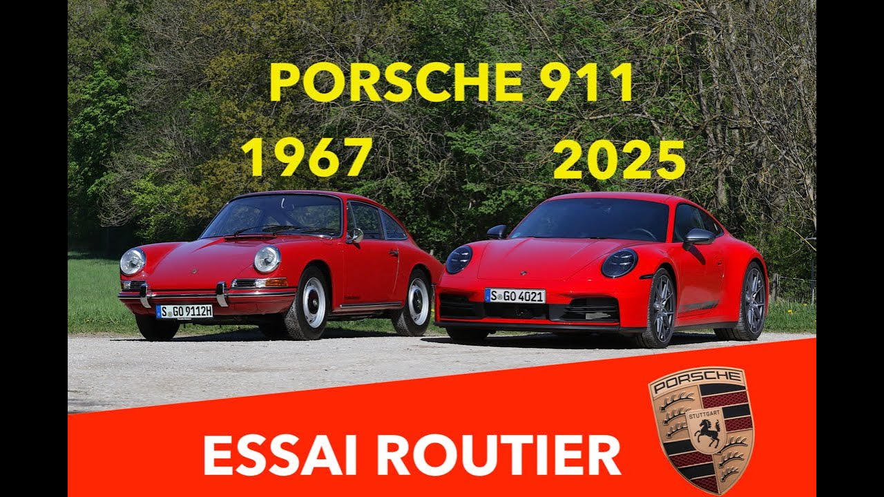 [ESSAI RÉTRO] Les Porsche 911 L 1967 et 911 Carrera T 2025 à l'essai en Allemagne