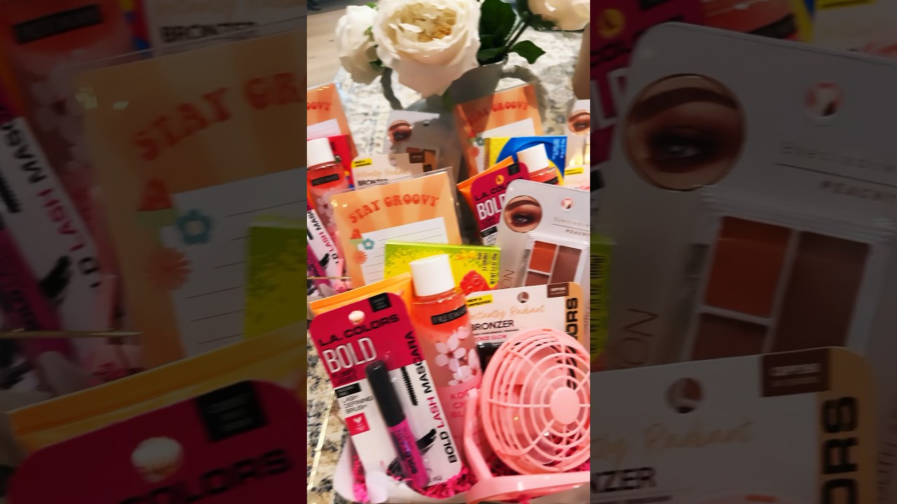 Summer gift baskets for friends!!