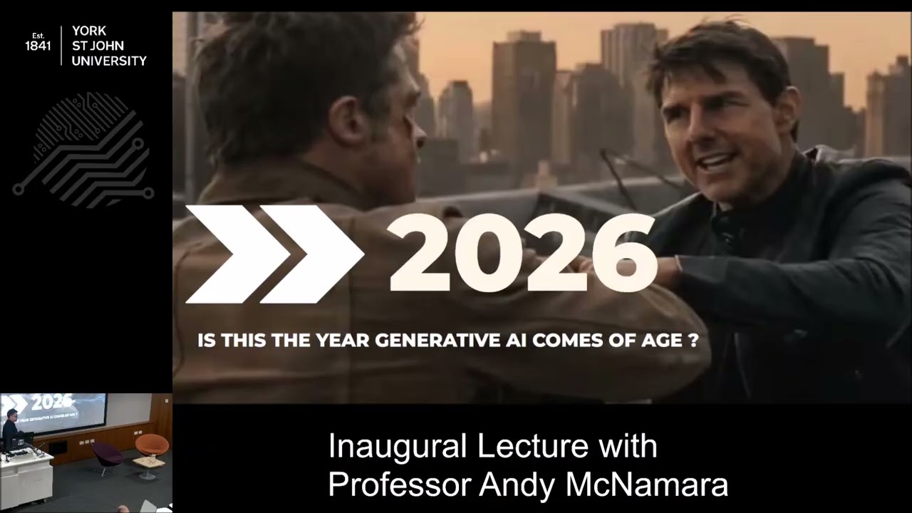 Professor Andrew McNamara Inaugural Lecture 25th February 2026