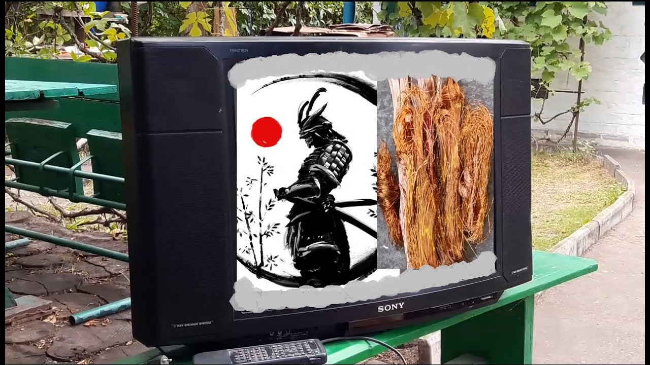 Медь самураев. Телевизор SONY Trinitron в металлолом