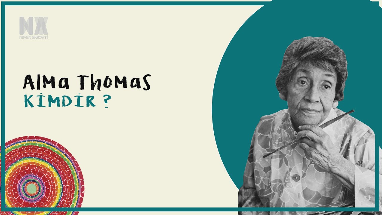 1 Dakika 1 Sanatçı | ALMA THOMAS
