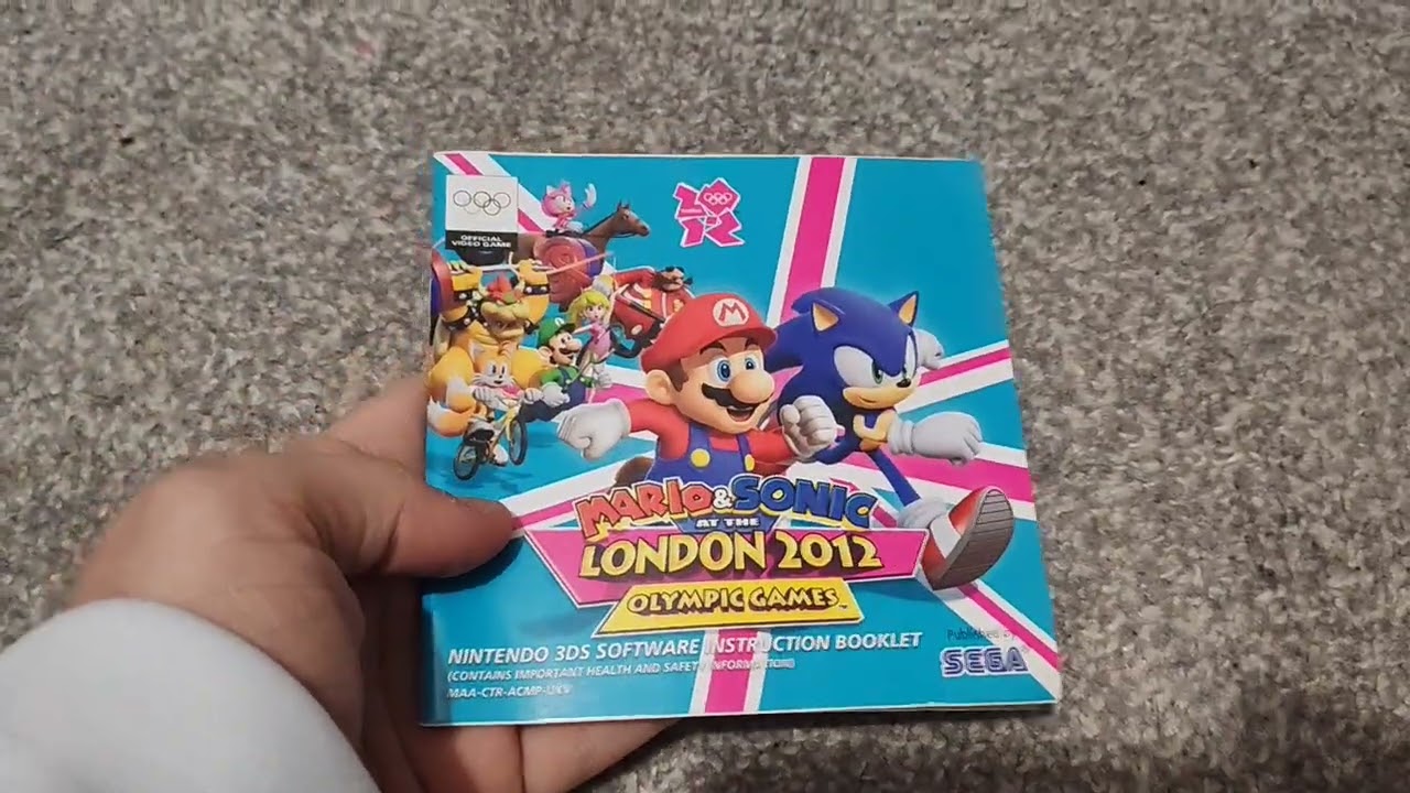 Mario & Sonic At The London 2012 Olympic Games & Sonic Boom Shattered Crystal For The 3DS Unboxing