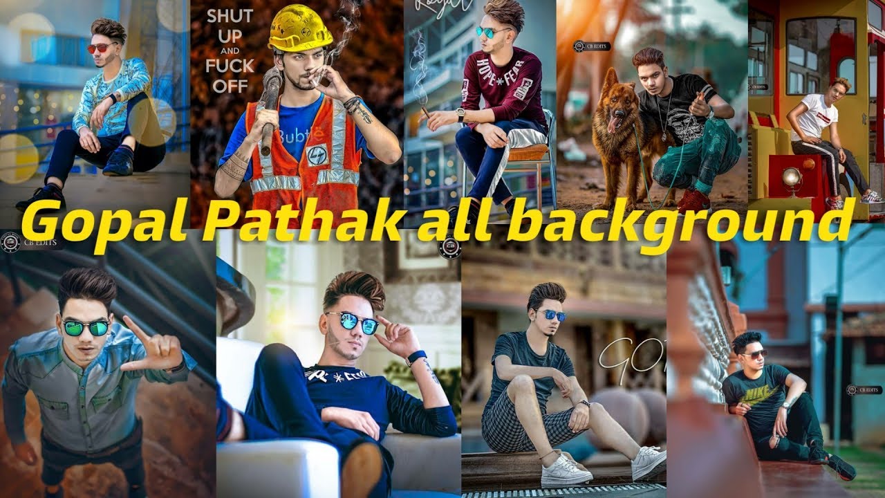 gopal pathak all background Download | gopal pathak new cb background | cb background zip file