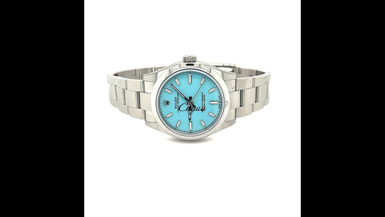 Rolex – Oyster Perpetual 31 – Oystersteel – Oyster – Turquoise “Tiffany” Dial