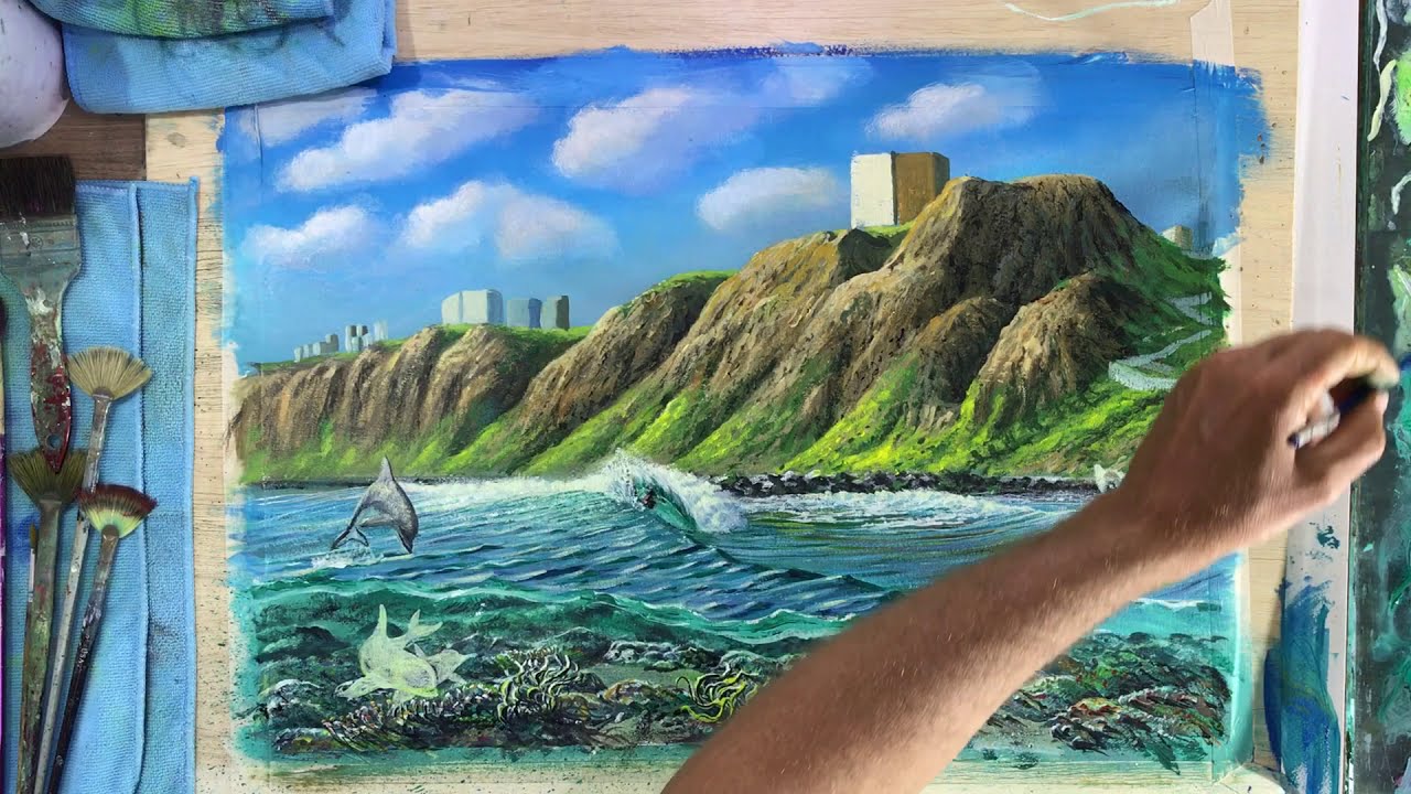 Pintura de Praia - [PARTE 6]