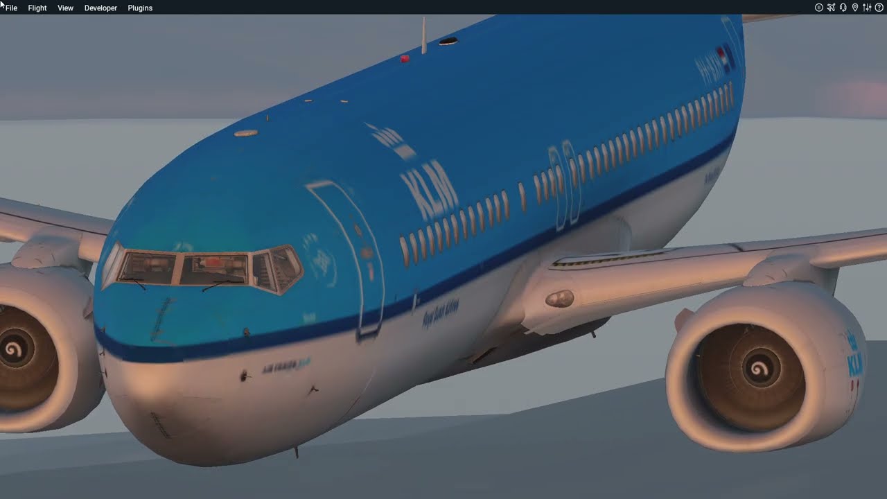 Captain RedSky - Flight from a ranch to some mountain airport. simulation