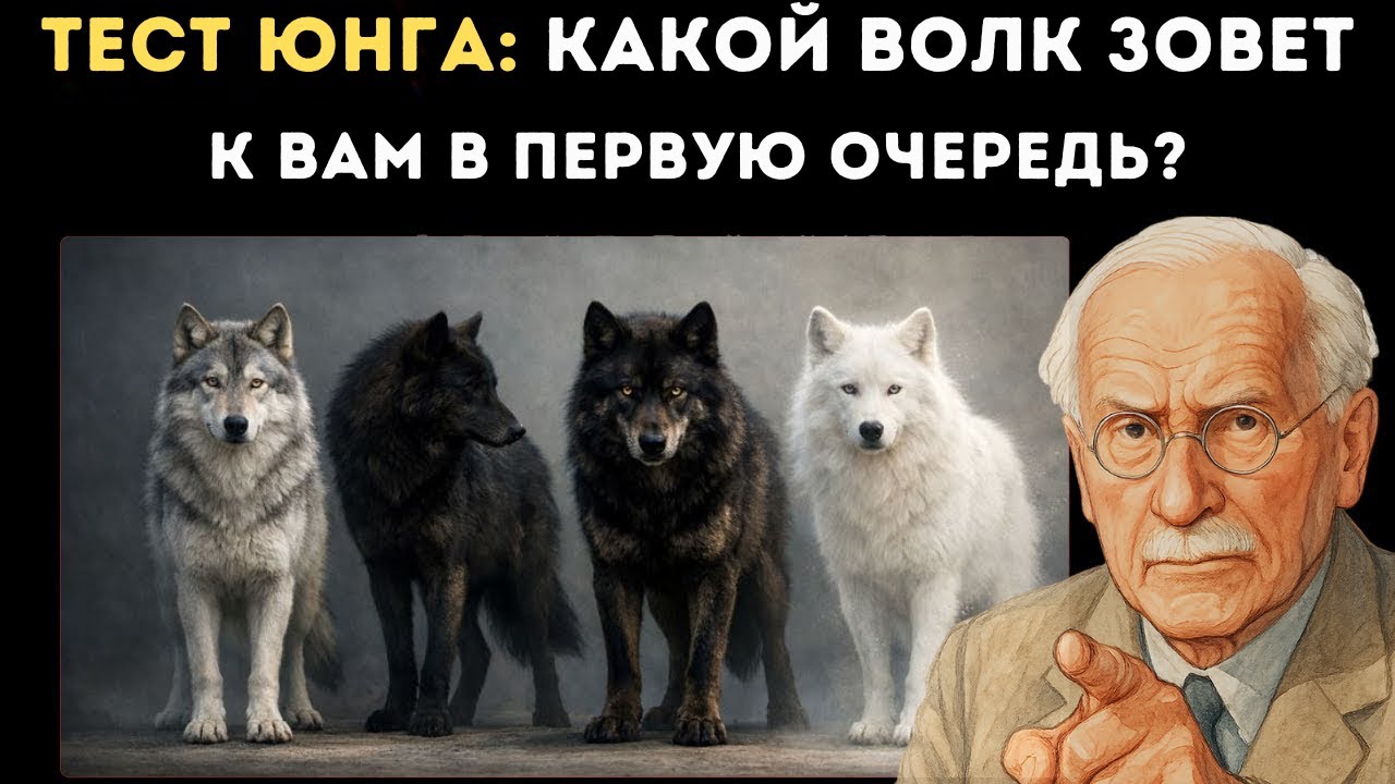 Не стоит слишком много думать  Просто выберите волка   Психологический тест Юнга