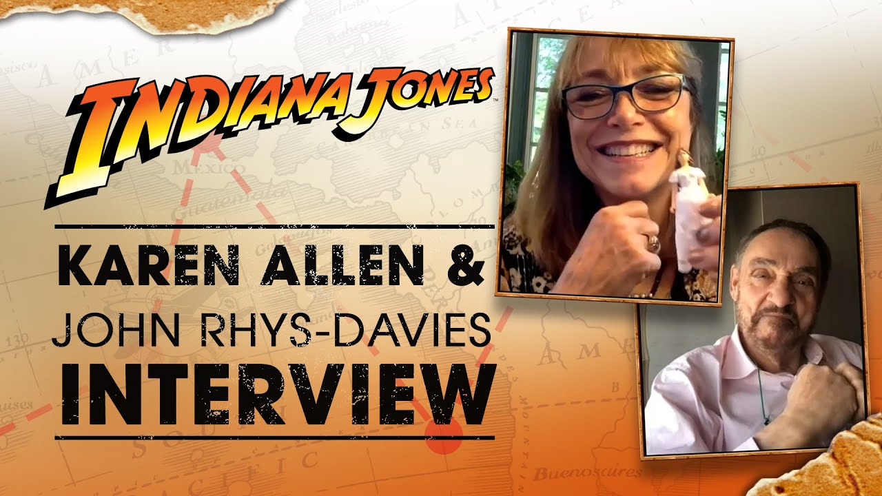 Indiana Jones | Karen Allen & John Rhys Davies Interview | Highlights | Hasbro Pulse