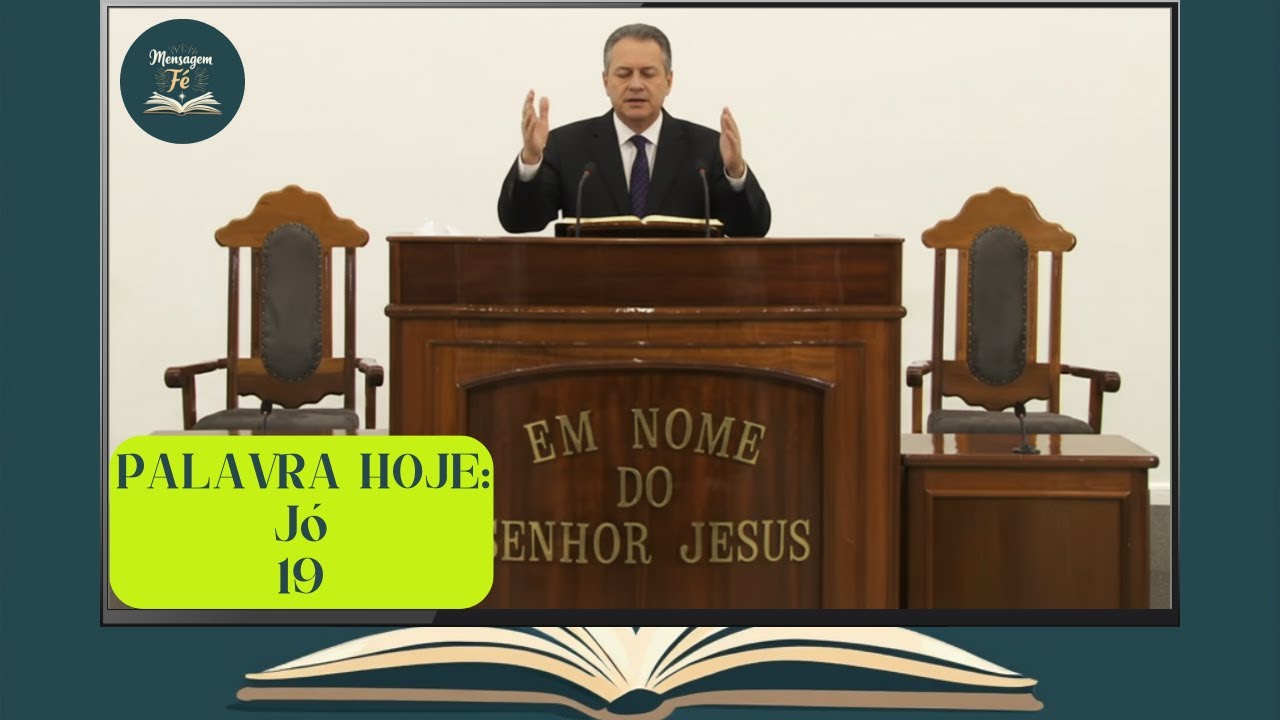 Mensagem de Fé ONLINE – Jó 19