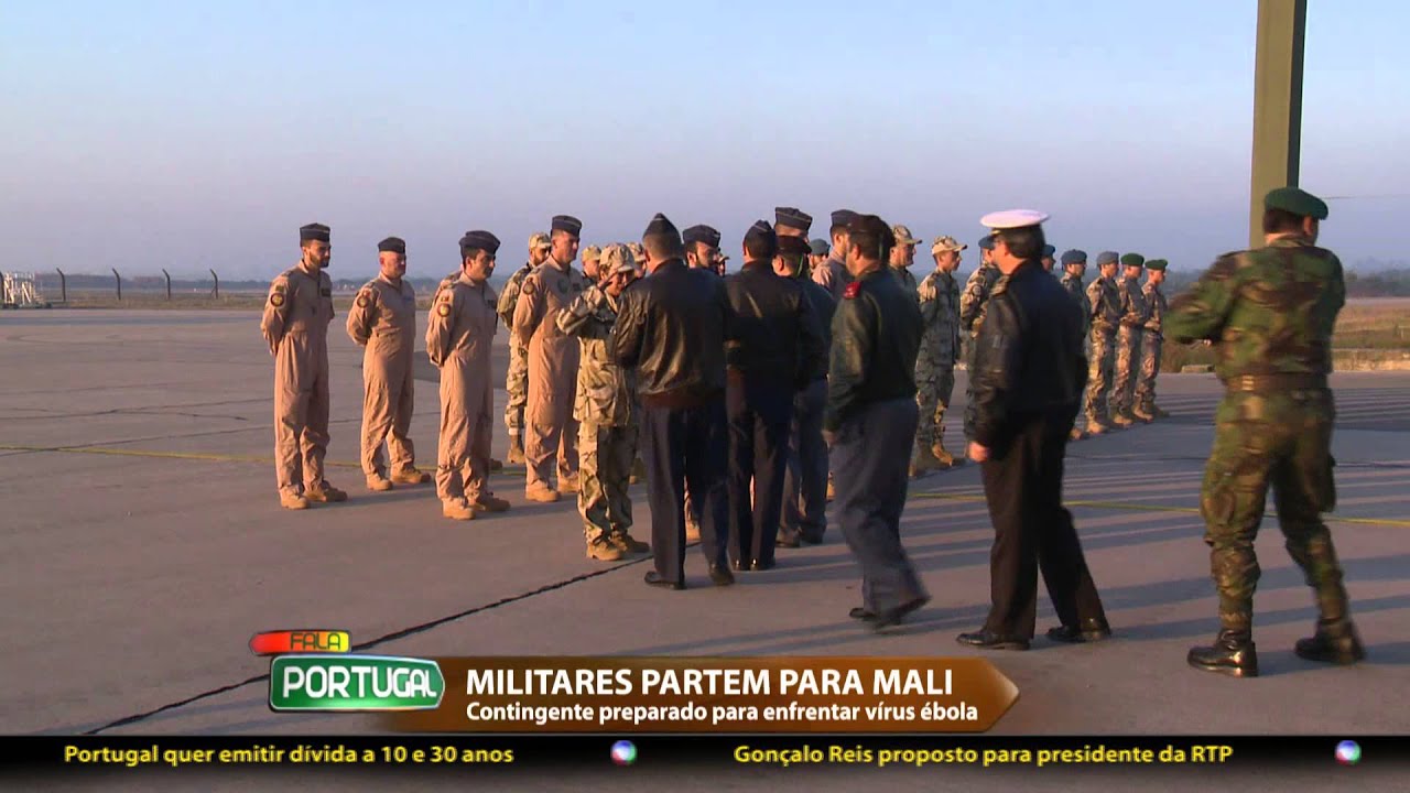 Militares Portugueses partem para o Mali - Fala Portugal