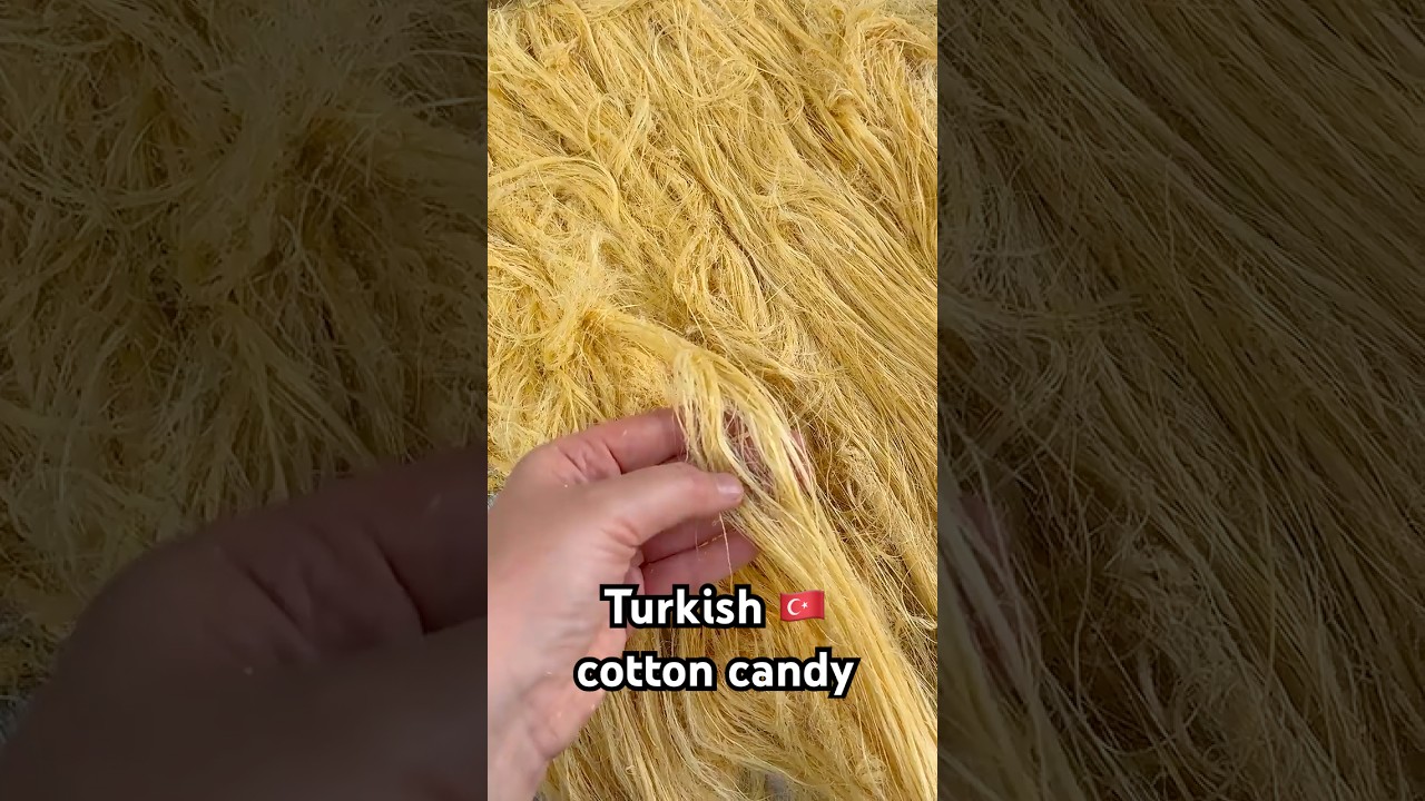 Making Pişmaniye &ndash; Turkish Floss Halva 🇹🇷🍬 | Julia Cake Budapest