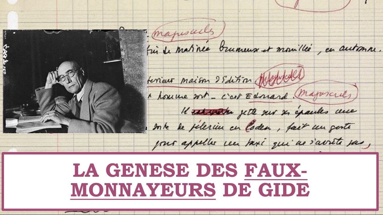 LA GENESE DES FAUX MONNAYEURS DE GIDE