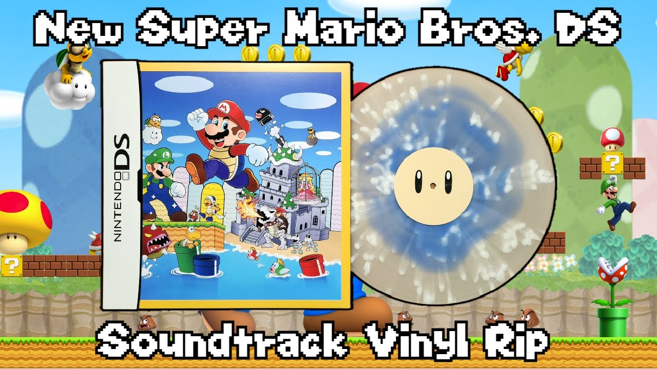 New Super Mario Bros. DS Soundtrack Vinyl Rip