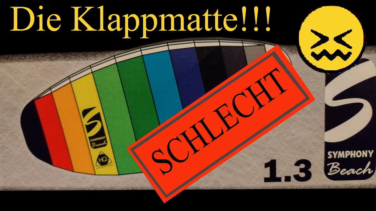 Lenkmatte HQ Symphony 1.3 klappt ständig ein!!! 🤬