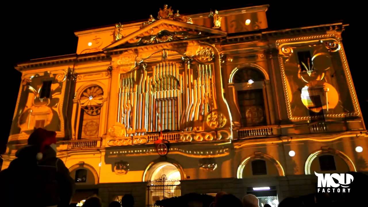 Christmas Building Projection Mapping