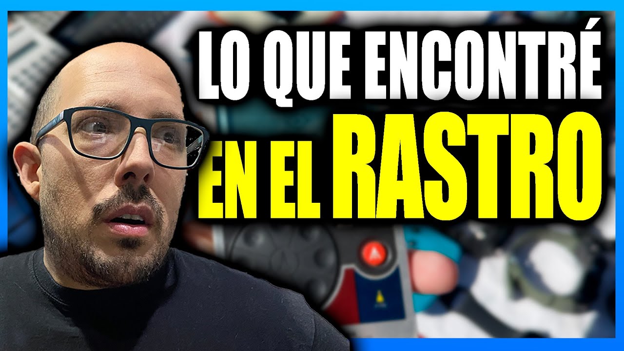 👾 DOMINGO en el RASTRO de JUEGOS RETRO en 2024 🎮