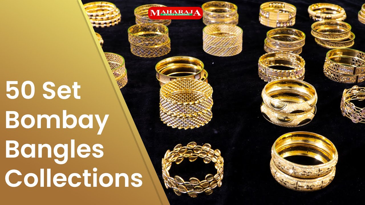 50 Set Bombay Bangles Collections | Maharaja Gold & Diamonds