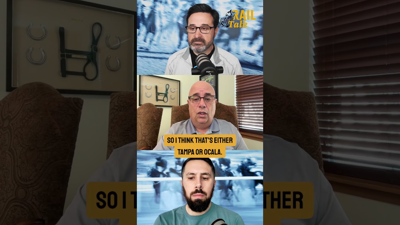 Gulfstream's Future: Tampa or Ocala  #horseracing #railtalk #podcast #horsesports