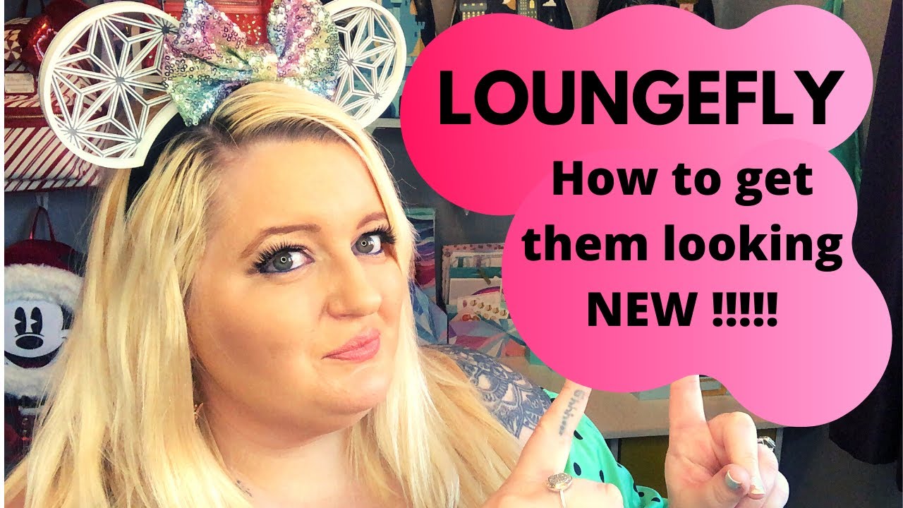 Disney loungefly backpack collection | get your bags looking like NEW! |how to Take care of them!