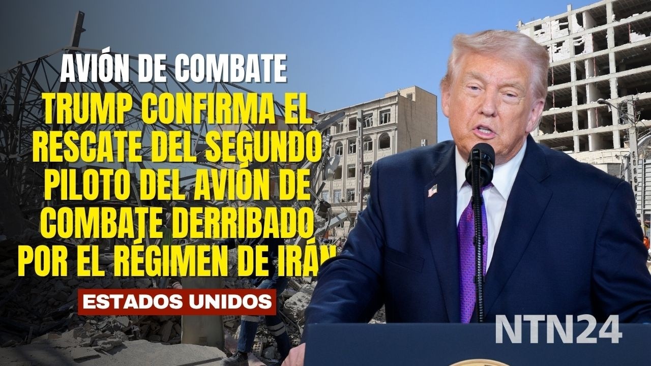 Trump confirma el rescate del segundo piloto del avi&oacute;n de combate derribado por el r&eacute;gimen de Ir&aacute;n