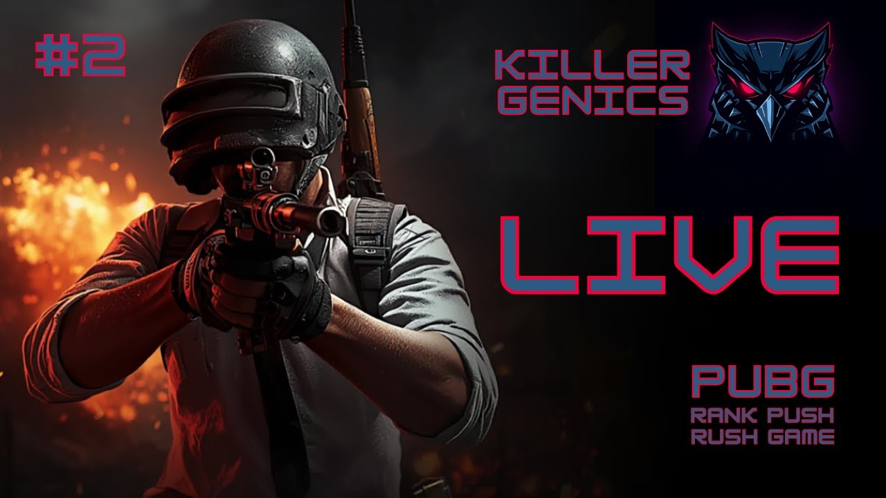 PUBG LIVE NOW 🔥 Non-Stop Action & Clutch Moments | Killer Genics