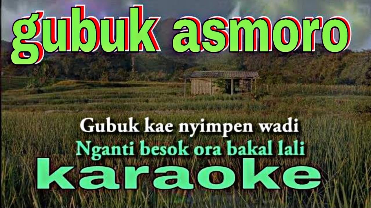 karaoke campursari gubuk asmoro - live musik tanpa vokal