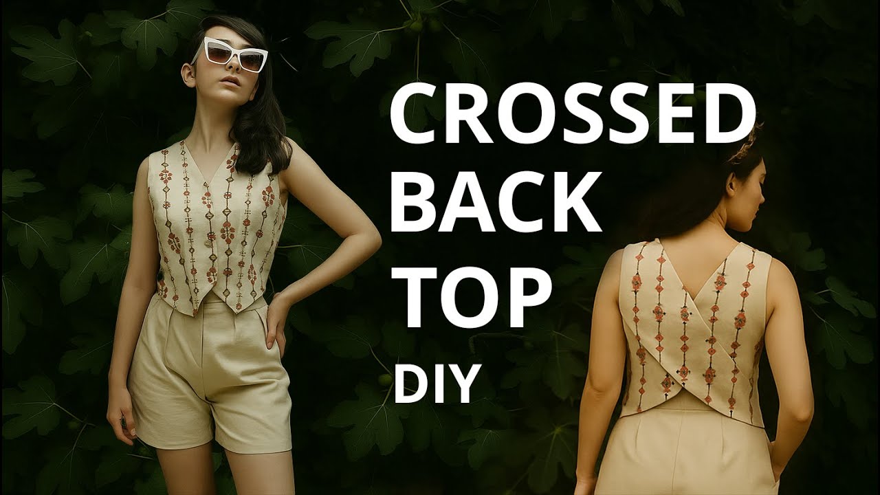 Crossed Back Top DIY