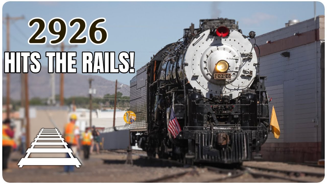 AT&SF 2926 hits the rails in Albuquerque! + AMTK 203 on the southwest chief
