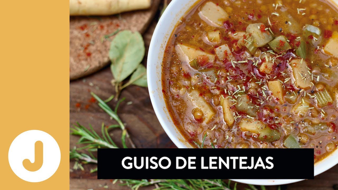 Guiso de lentejas vegano- Juan Llorca